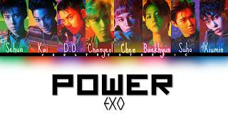 EXO 엑소 - Power 파워 Color Coded Han/Rom/Engs