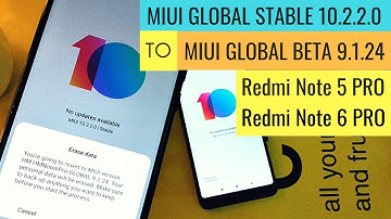 Install MIUI 10 Global Beta 9.1.24 | Redmi Note 5 Pro | Redmi Note 6 Pro