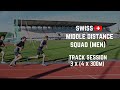 Swiss Middle Distance Squad - Track Session