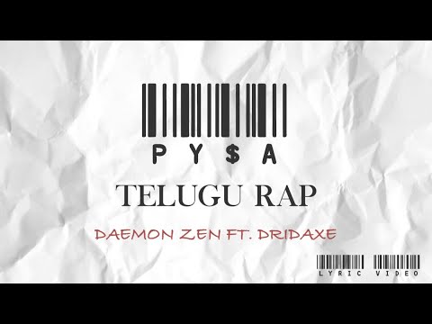 DRIDAXE   PYA  TELUGU RAP  LYRICS 