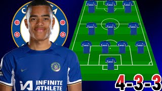 WELCOME TO CHELSEA: NEW CHELSEA PREDICTED 4-3-3 LINE-UP IN EPL FEATURING MASON GREENWOOD | TRANSFERS