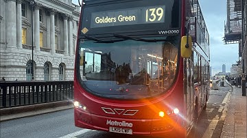 *LK15 CWF*Metroline Travel 2015Reg Volvo B5LH Wright Eclipse Gemini 3