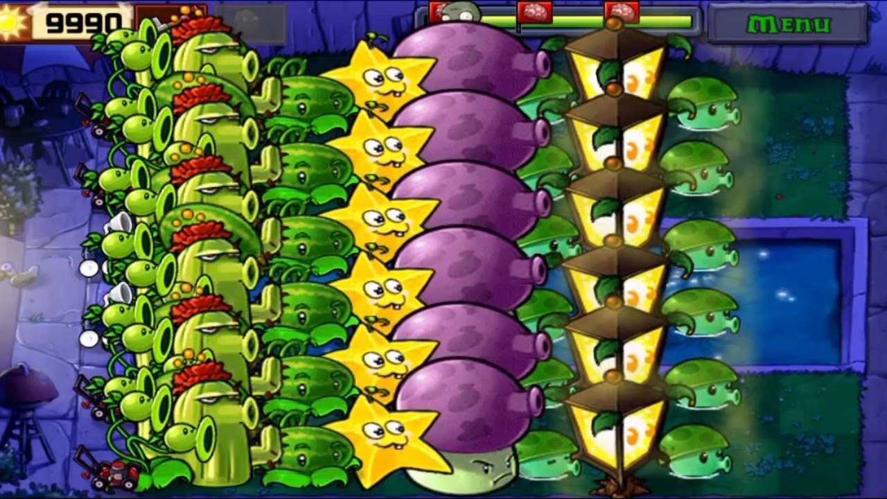 Pvz Hack Giant Plants vs All Zombies Gameplay Plants vs All Zombies