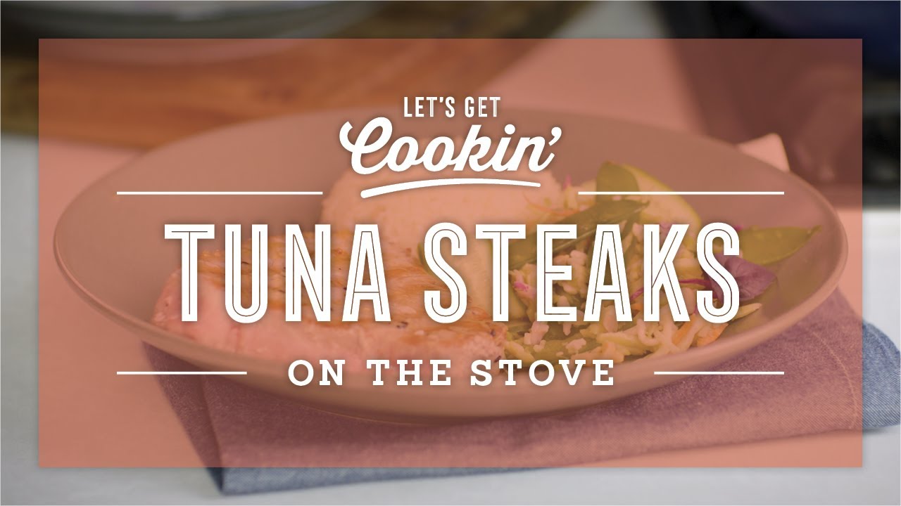 Tuna Steaks on the Stove YouTube