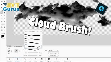 Create Custom Brushes in Photoshop Elements [Cloud Brushes]