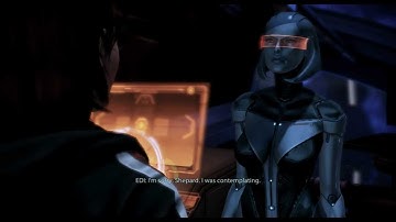 [ME3] EDI Points out Reaper Failing/The Purpose of Life