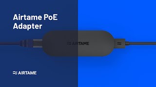 Airtame 2 with a PoE adapter – Center
