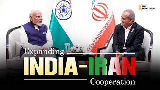 PM Modi holds a meeting with Iran President Masoud Pezeshkian in Bishkek
