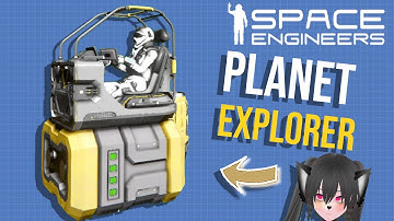 4 Blocks Ship to Explore Planets, Space Engineers Survival Quick Tip