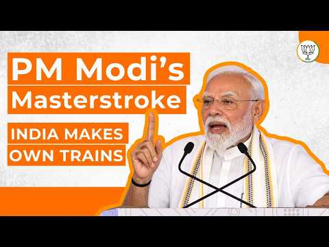 India’s Rail Coach Revolution |50,000+ Modern Coaches Since 2014 | BJP