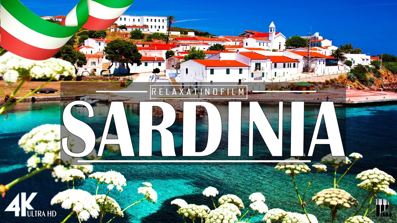Beautiful Sardinia 4K • Relaxing Italian Music, Instrumental Romantic • Video 4K UltraHD