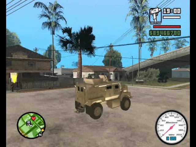 GTA San Andreas Camion Blindado Mod 