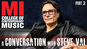 Steve Vai Interview Part 2 | MI Conversation Series