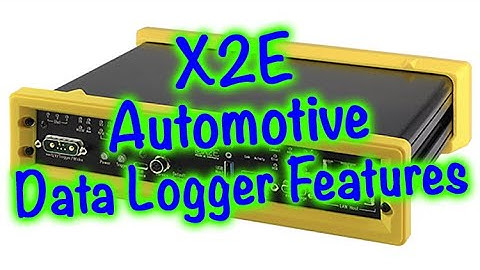 he Xoraya N4000 Automotive Data Logger - Features
