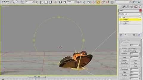 Tutorial 10 - Beautiful Butterfly Design, Animation in 3D Max Part 3