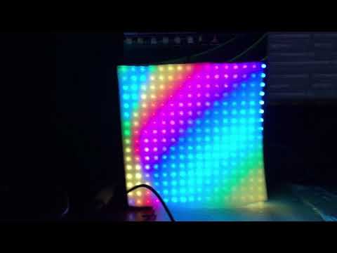 Arduino artnet ws2812 b neopixel test