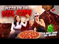 Subimos un volcán y comimos una pizza hecha en el 🌋😱 Jukilop | Kimberly Loaiza