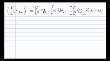 How to derive the volume of an n-dimensional hypersphere in 3 minutes.