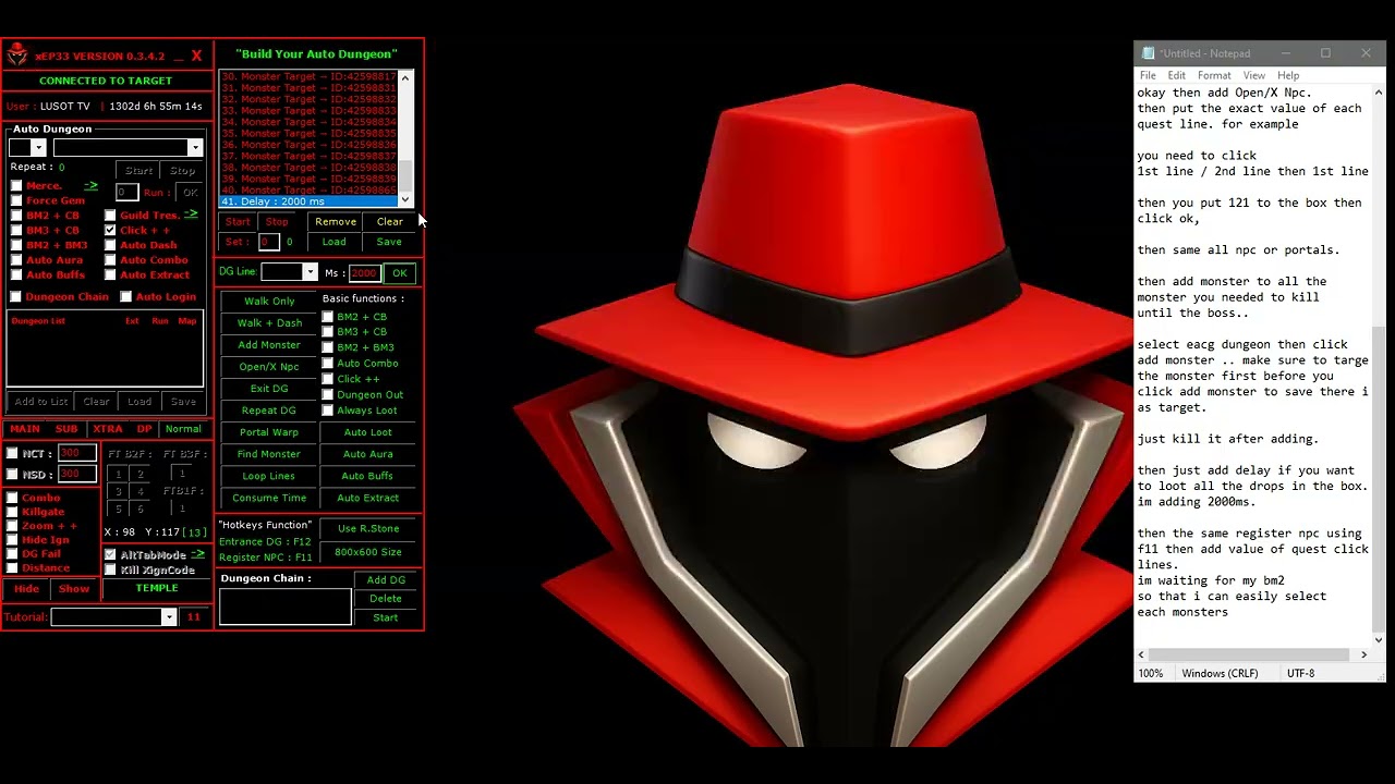 Full Tutorial of Auto Dungeon Maker | Cabal Online Auto dungeon.