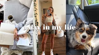 new projects, activewear haul, career chat | day in my life