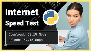 Python Internet Speed Test Tutorial 2022 (Fast & Easy)
