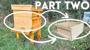 Build A National Beehive From Scratch - Part 2 - Brood Box
