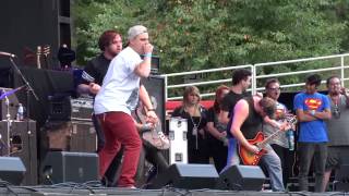 Norma Jean Ft. Drew York from Stray From The Path (6) at Six Flags Fest Evil in FULL HD 1080p