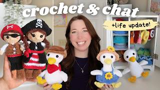 Come Crochet With Me 🧶 Big Life Update + Everything I've Been Making Lately