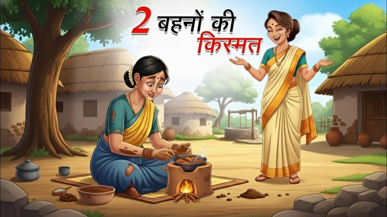 दो बहनों की जलन || Hindi kahani || Moral story || Two sisters ki jalan # viral 