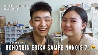 PRANK ERIKA SAMPE NANGIS !?! KASIAN SIH TAPI... HAHAH