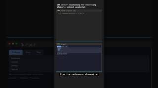 CSS anchor positioning for connecting elements without JavaScript
