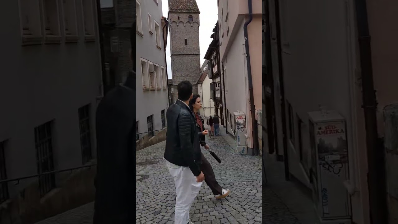 Ульм. Кафешки. Переулки | Ulm. Cafes. Gassen 