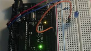 Morse Code Demonstration Circuit Homework for Arduino Programming Milestone 05/27/20