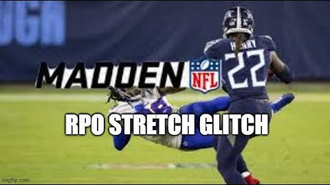 Madden 22 Glitches Cheats and Tips - RPO Stretch Glitch Play
