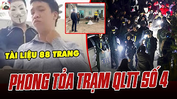 CẢNH SÁT PHONG TỎA LỐI VÀO TRẠM QUẢN LÝ THỊ TRƯỜNG SỐ 4 LẠNG SƠN ĐỂ ĐIỀU TRA VỤ VIỆC ÔNG Đ.V.S