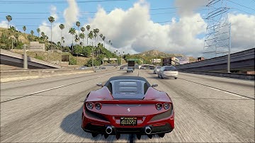 GTA 5 Unreal Realistic Graphics Mod With Stunning Ray Tracing Graphics On Nvidia RTX 3080 ti OC