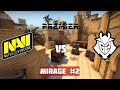 ПРОИГРАВШИЙ ПОКИДАЕТ ТУРНИР. NAVI vs G2. MAP-2 MIRAGE. BLAST PREMIER GLOBAL FINAL 2020