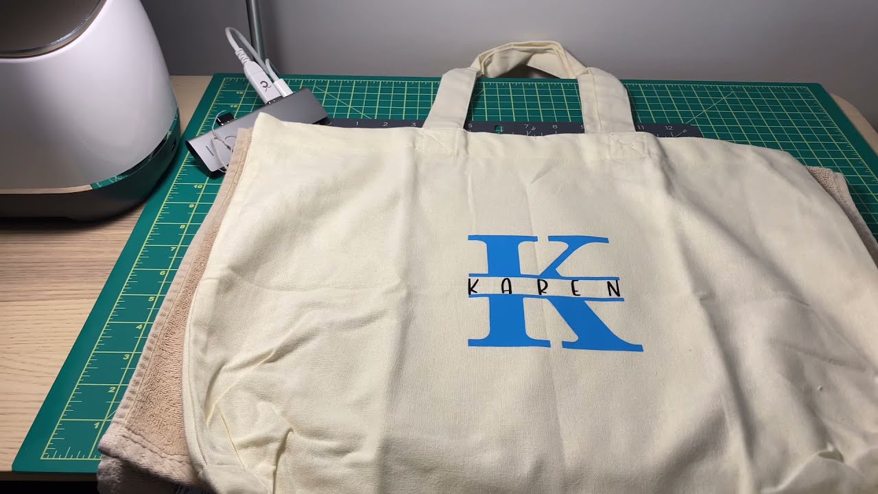 Cricut: How to Personalise a Tote Bag with Iron-On