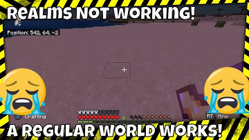 Minecraft Realms are broken!