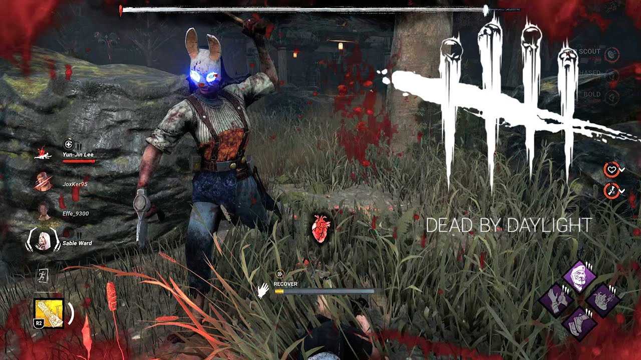 Dead by Daylight_  YUN-JIN LEE VS HUNTREES 🤣🪓🤌