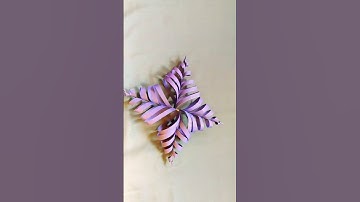 DIY 3D Paper snowflake | Christmas crafts | How to make 3D snowflakes | Paper decoration Craft