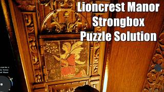Crimson Desert – Lioncrest Manor Strongbox Puzzle Solution