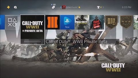 How to Predownload the Call of Duty: World War 2 Beta on the PS4 Early! (Call of Duty WW2 Beta)