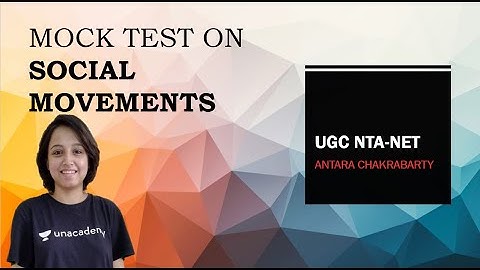 Mock Test Series #2 on Social Movements| UGC NTA-NET Sociology