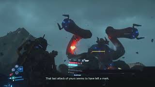 Death Stranding 2: On The Beach - Higgs's Giant Mech Boss Fight