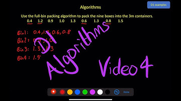 Decision 1 - Algorithms - Video 4