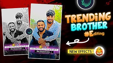 जिगरी...💝 Brother Attitude Special Status Editing 👑 Jigari Attitude Video Editing Alight Motion 🤩#rs