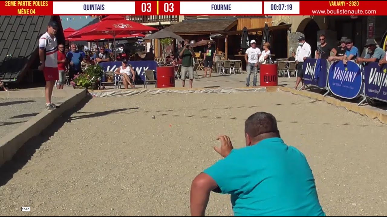 Miniature de la vidéo : QUINTAIS vs FOURNIE : Vaujany 12 Champions de pétanque s'affrontent en tête-à-tête