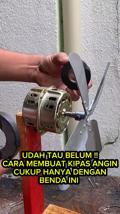 AMAZING ‼️ BEGINI CARA KREATIF MEMBUAT KIPAS ANGIN #shorts #tips