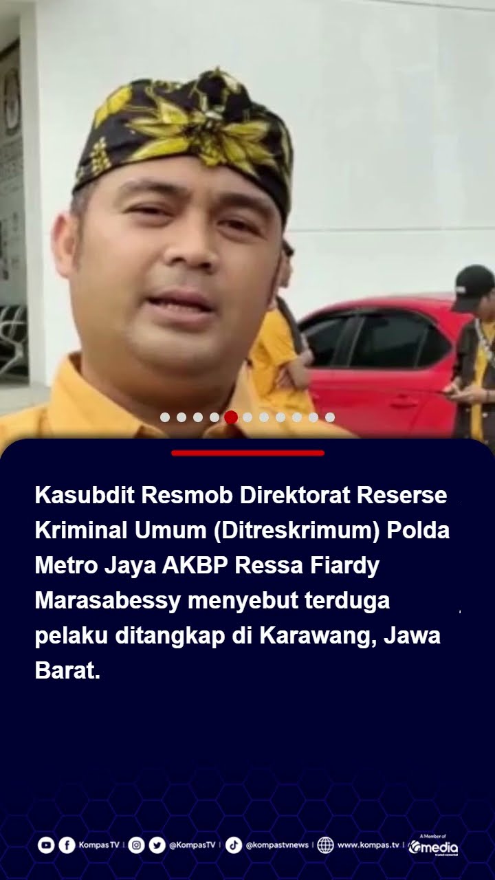 Polisi Tangkap Terduga Pembunuh Aktor Sandy Permana di Karawang #polisi #sandypermana